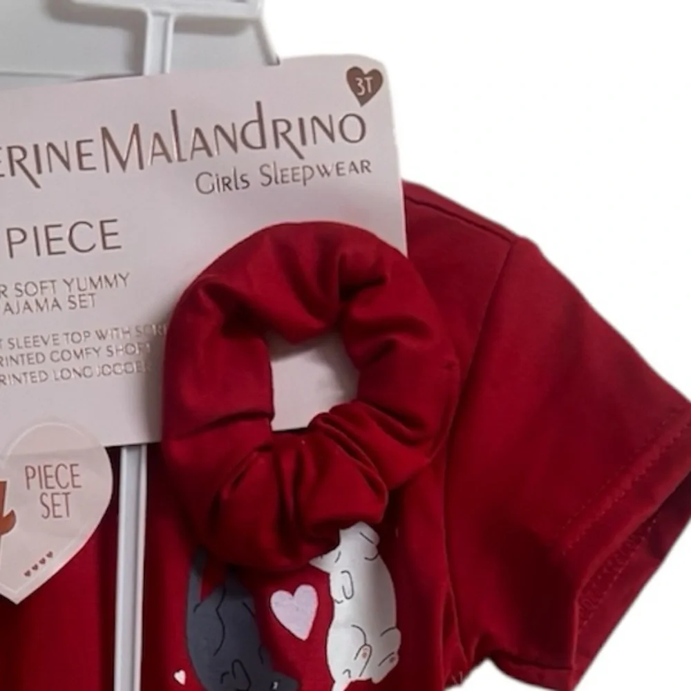 Catherine Malandrino Red Super Soft Pajama‎ Set